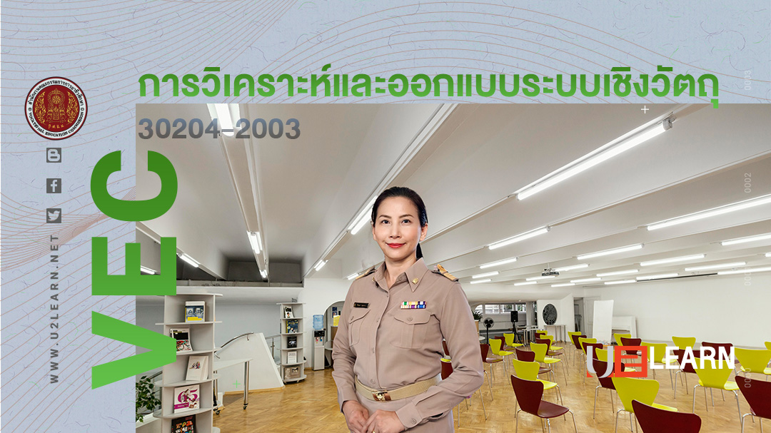 การวิเคราะห์และออกแบบระบบเชิงวัตถุ